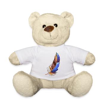 Plume - Nounours - blanc - Devant