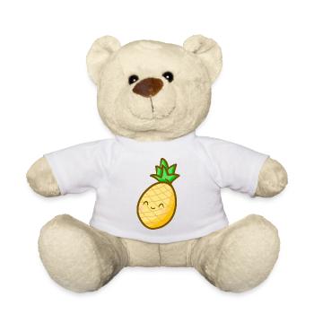 Pineapple - Teddy Bear - white - Front