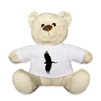 Oiseau de proie Aigle Animaux Animaux Animaux Faucon 3 - Nounours - blanc - Devant