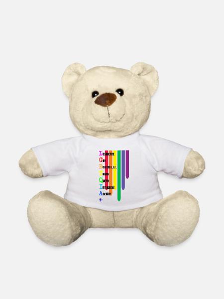 LGBTQIA - Teddy - Weiß