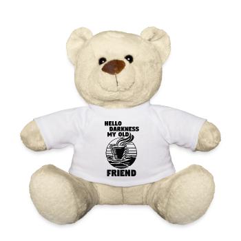BONJOUR TÉNÈBRES MON VIEIL AMI - Nounours - blanc - Devant