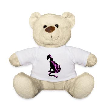 Katze - Teddy - Weiß - Vorne