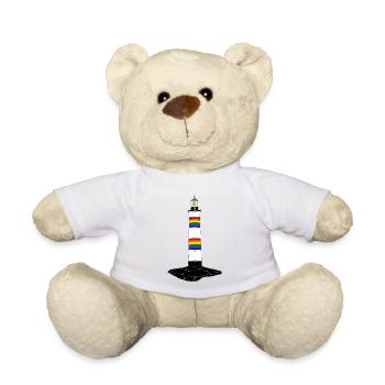 Phare lgbt - Nounours - blanc - Devant