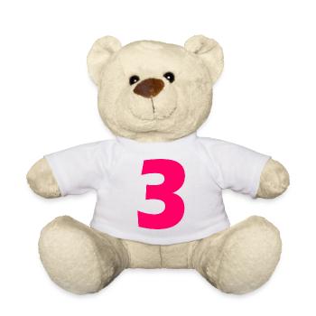 3 - Nounours - blanc - Devant