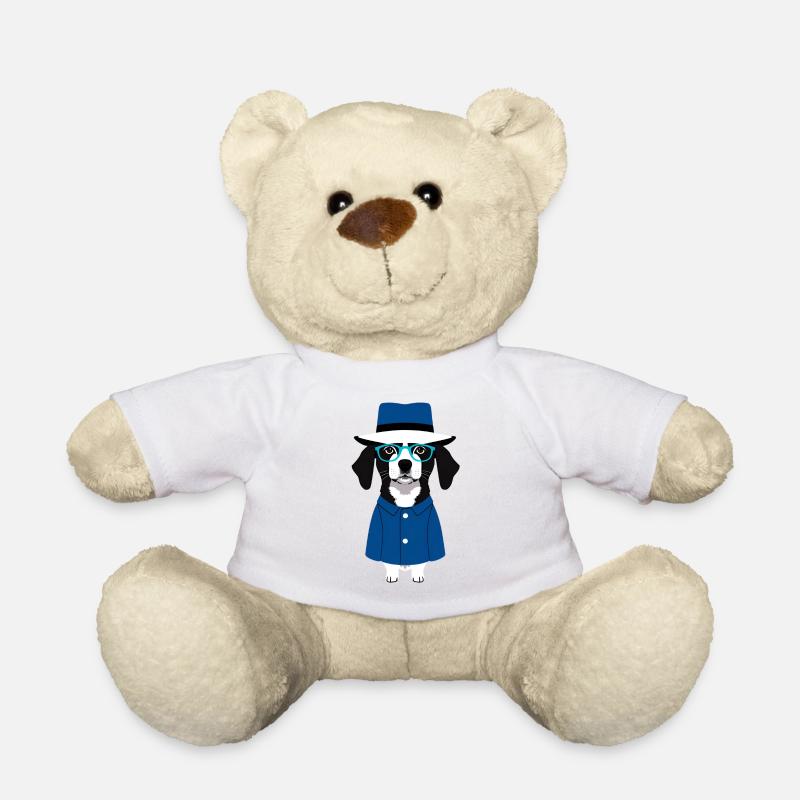 Drôle de chien - Nounours - blanc