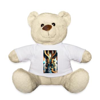 Crystal Kingdom - Teddy Bear - white - Front