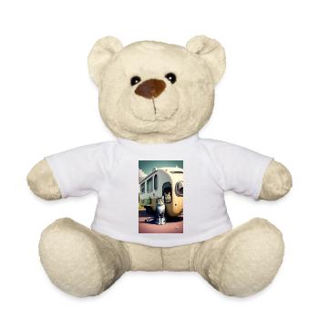 Les meilleurs souvenirs sont faits en camping - Nounours - blanc - Devant