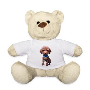 Hundeliebe Pudel Hundehalter Pudelwelpe Hundewelpe - Teddy - Weiß - Vorne