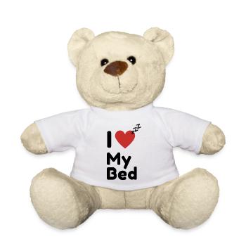 Herzruhe Schlafendes Herz - Teddy - Weiß - Vorne