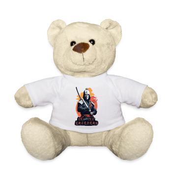 Samouraï, voie du guerrier - Nounours - blanc - Devant