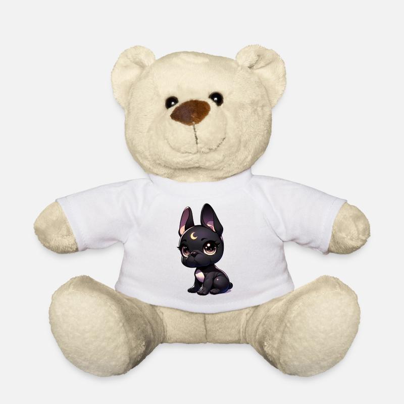 Moonkeeper Puppy - Teddy Bear - white