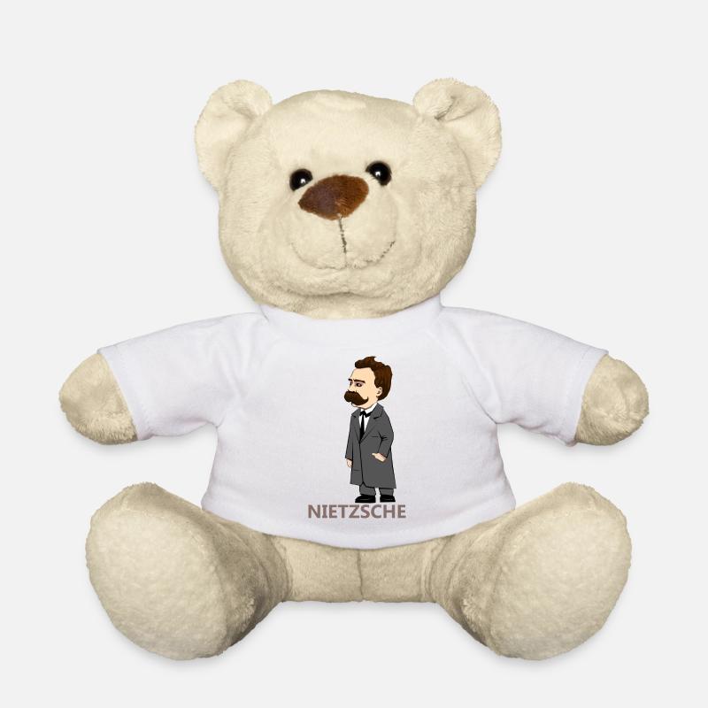 Nietzsche - Teddy Bear - white