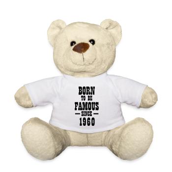Born to be famous #FrankfurtOriginal - Teddy - Weiß - Vorne