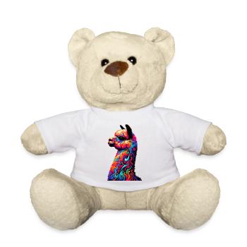 Alpaca - Teddy Bear - white - Front