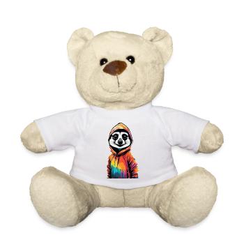 Cooles Erdmännchen - Teddy - Weiß - Vorne