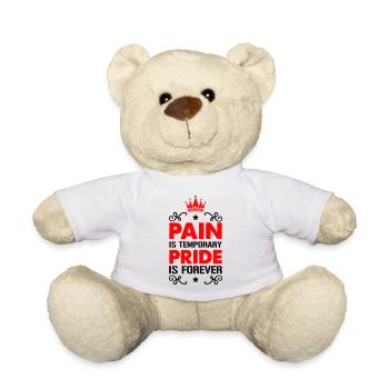 Pain Pride - Teddy Bear - white - Front