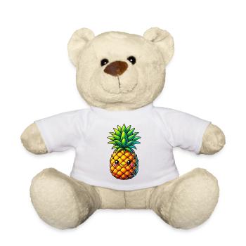 Ananas - Nounours - blanc - Devant