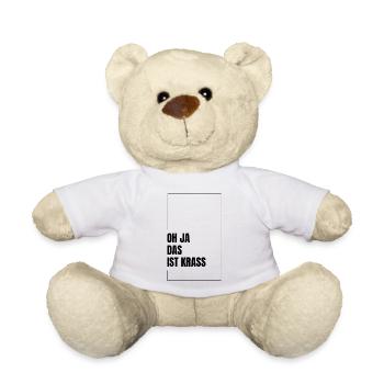 Oh oui, c’est grossier, le langage des jeunes dit design - Nounours - blanc - Devant