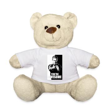 You‘re Awesome - Teddy - Weiß - Vorne