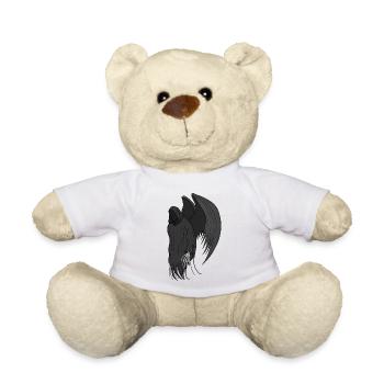 Death waiting for you - Teddy Bear - white - Front