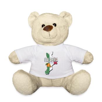 Calabre, Italie, Région Rétro, Carte Murale Vintage - Nounours - blanc - Devant