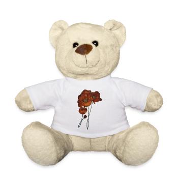 COQUELICOTS - Nounours - blanc - Devant