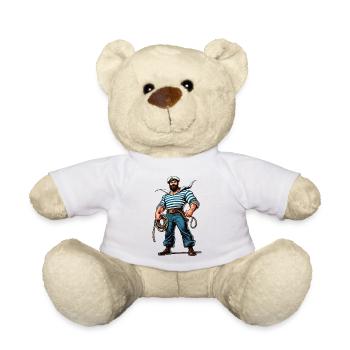 Capitaine marin - Nounours - blanc - Devant