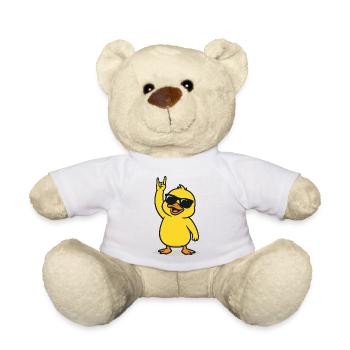 Rockin' Chick - Nounours - blanc - Devant