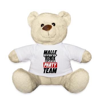 Malle Party Team - Teddy - Weiß - Vorne