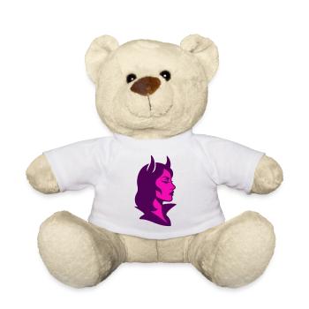 She-devil - Teddy Bear - white - Front