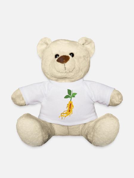 Ginseng rouge coréen – Power Root - Nounours - blanc