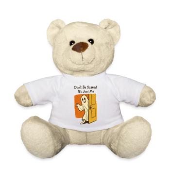 N’ayez pas peur c’est juste moi fantôme Halloween - Nounours - blanc - Devant