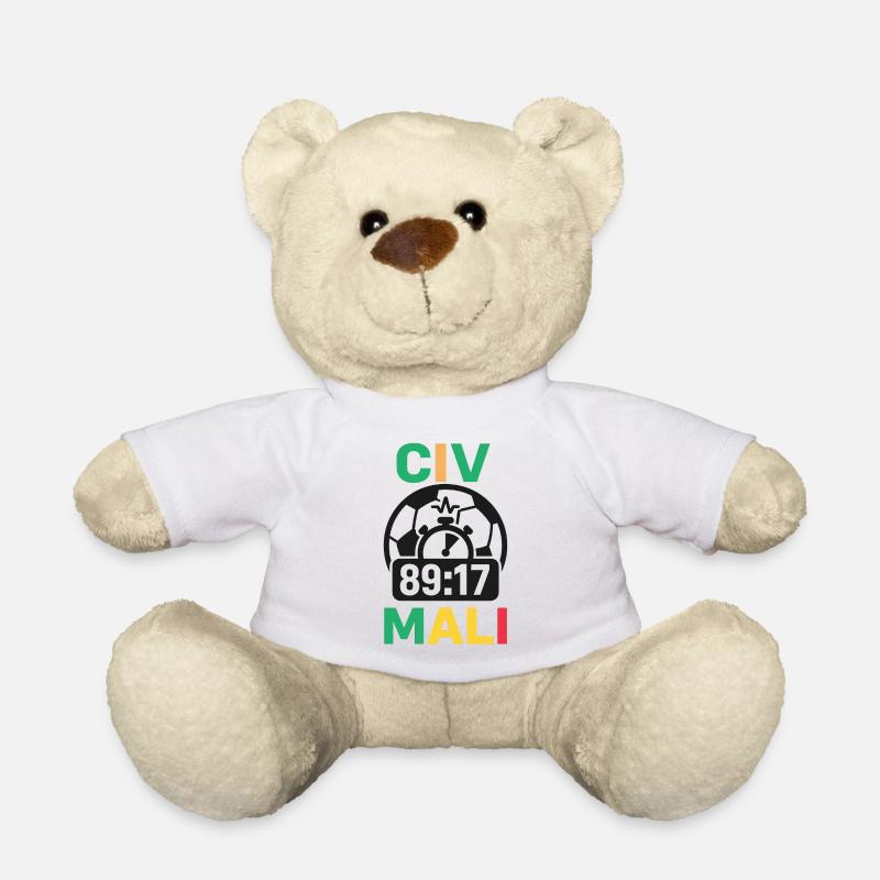 CIV vs Mali – 89:17 Trop Tard - Nounours - blanc