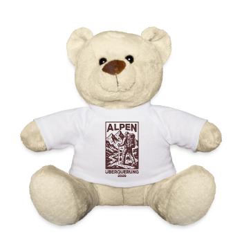 Crossing the Alps 2026 - Hiking - Teddy Bear - white - Front