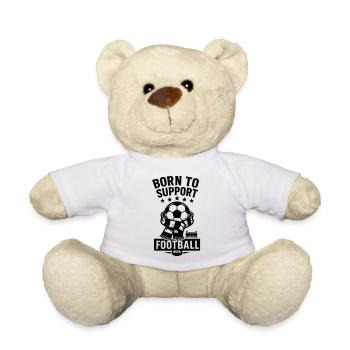 support football - Teddy - Weiß - Vorne