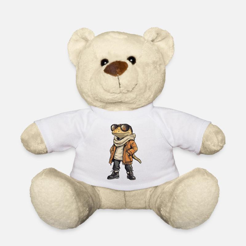 Echse Cool Winter - Teddy - Weiß