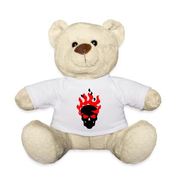 Schädel - Teddy - Weiß - Vorne