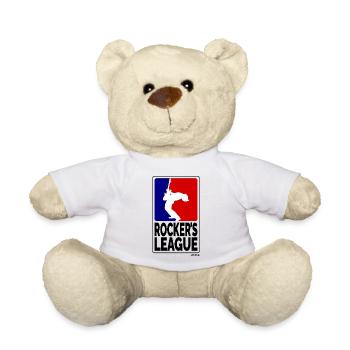 Rockers League, schwarz - Teddy - Weiß - Vorne