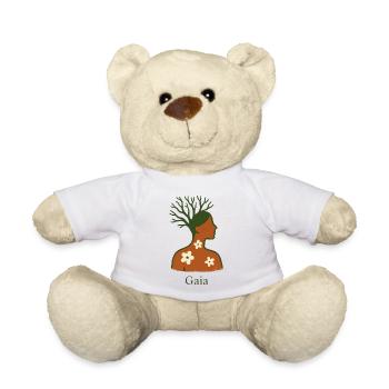 Gaia – Mutter Natur – Baum des Lebens - Teddy - Weiß - Vorne