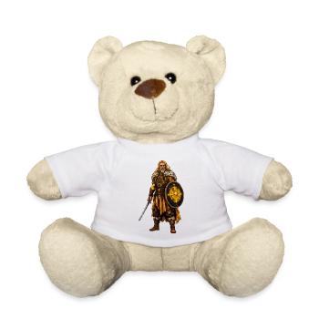 Rune Warriors in Firefur - Teddy Bear - white - Front