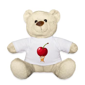 Glace Cherry Lifting - Nounours - blanc - Devant