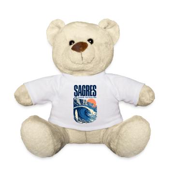 Sagres Dawn Patrol Surfing Algarve Atlantic Coast - Teddy Bear - white - Front