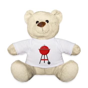 Barbecue barbecue - Nounours - blanc - Devant