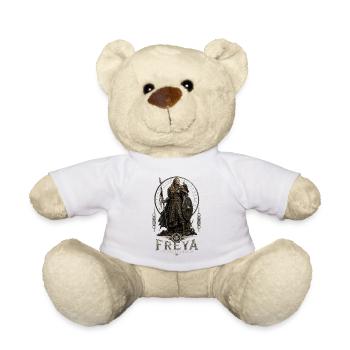 Freya Shieldmaiden: Victory or Valhalla - Teddy Bear - white - Front