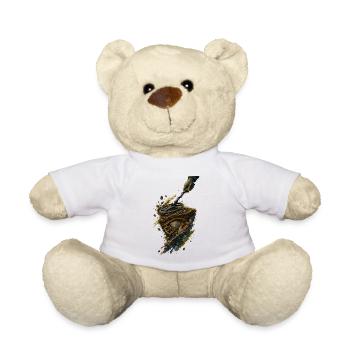 Detektor-Schatz: Irdische Relikte - Teddy - Weiß - Vorne