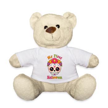 Halloween baby my first Halloween Kawaii - Teddy - Weiß - Vorne