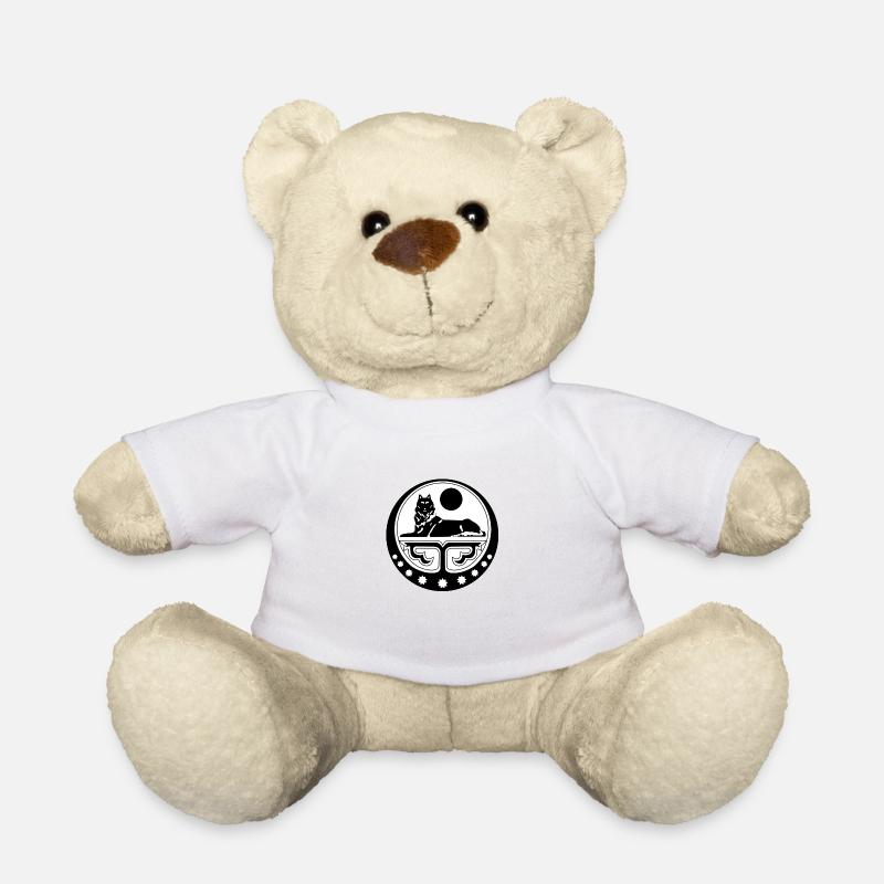 Ichkeria Wolf - Teddy Bear - white