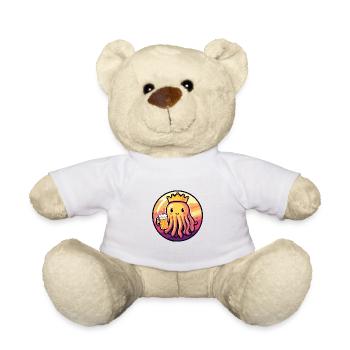 Méduse Bière Bande dessinée - Nounours - blanc - Devant