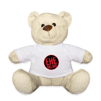Ehe Sklave Hochzeit Junggesellenabschied - Teddy - Weiß - Vorne