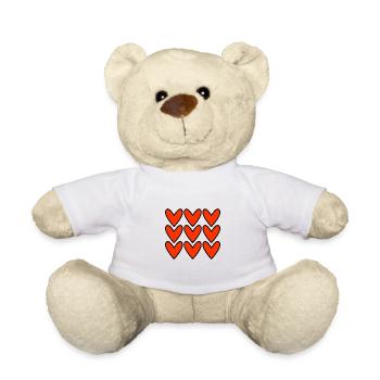 VALENTINSTAG. Junggesellinnenabschied. ICH LIEBE DICH. ICH LIEBE DICH. LIEBE - Teddy - Weiß - Vorne
